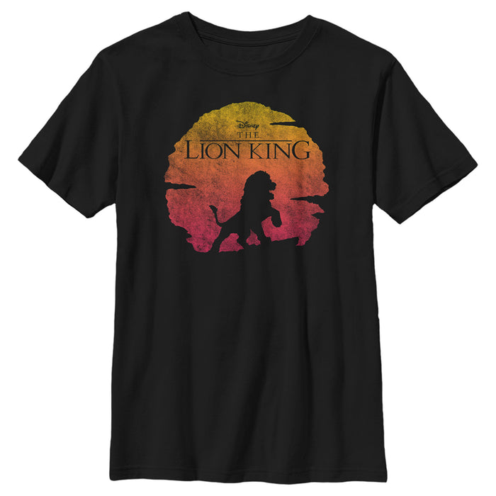 fifth sun Boy's Lion King Simba Sunset Pose T-Shirt