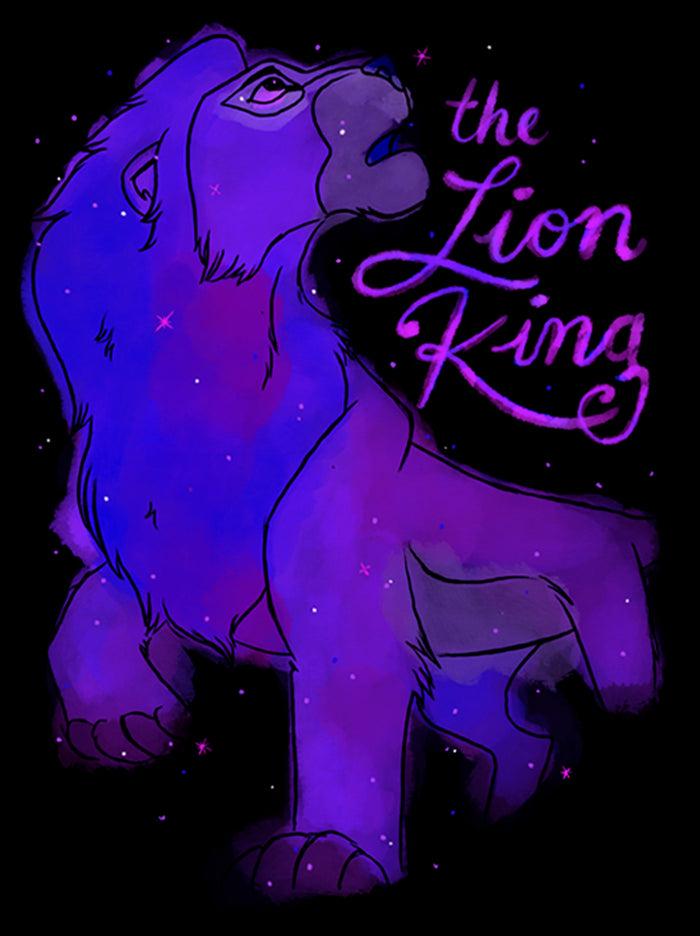 Fifth Sun Boy's Lion King Starry Airbrush Simba T-Shirt