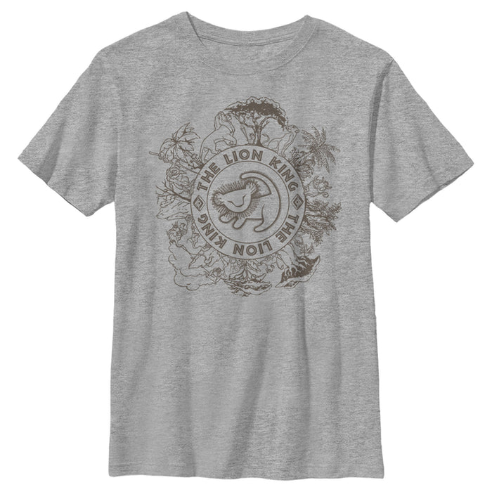 fifth sun Boy's Lion King The Circle of Life T-Shirt