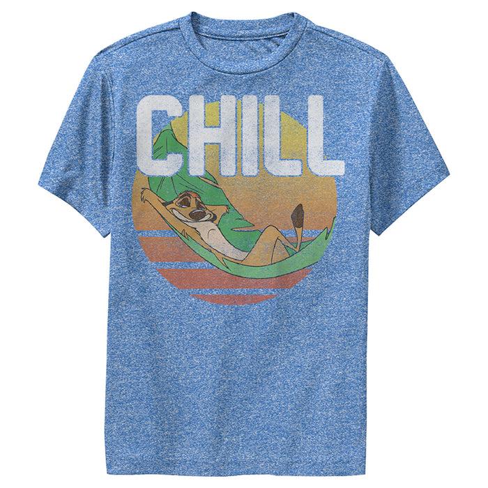 fifth sun Boy's Lion King Timon Distressed Chill Performance Tee