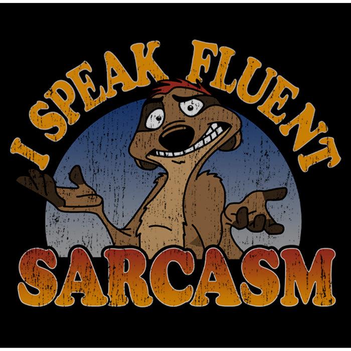 Fifth Sun Boy's Lion King Timon Speaks Fluent Sarcasm T-Shirt