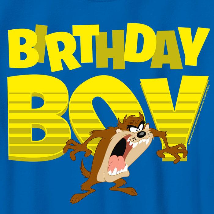 Fifth Sun Boy's Looney Tunes Birthday Boy Taz T-Shirt
