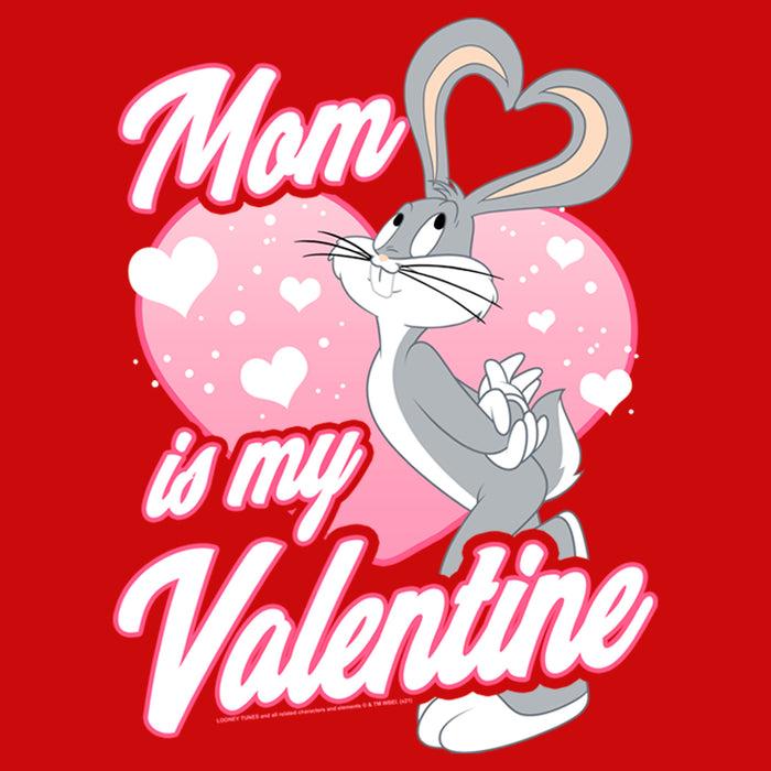 Fifth Sun Boy's Looney Tunes Bugs Bunny Mom Is My Valentine T-Shirt
