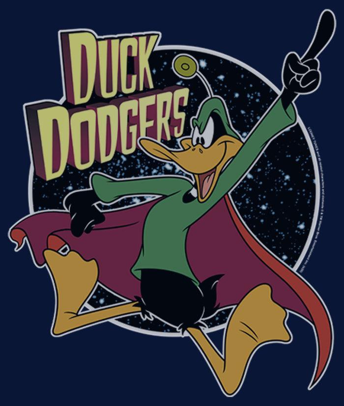 Fifth Sun Boy's Looney Tunes Duck Dodgers In Space T-Shirt