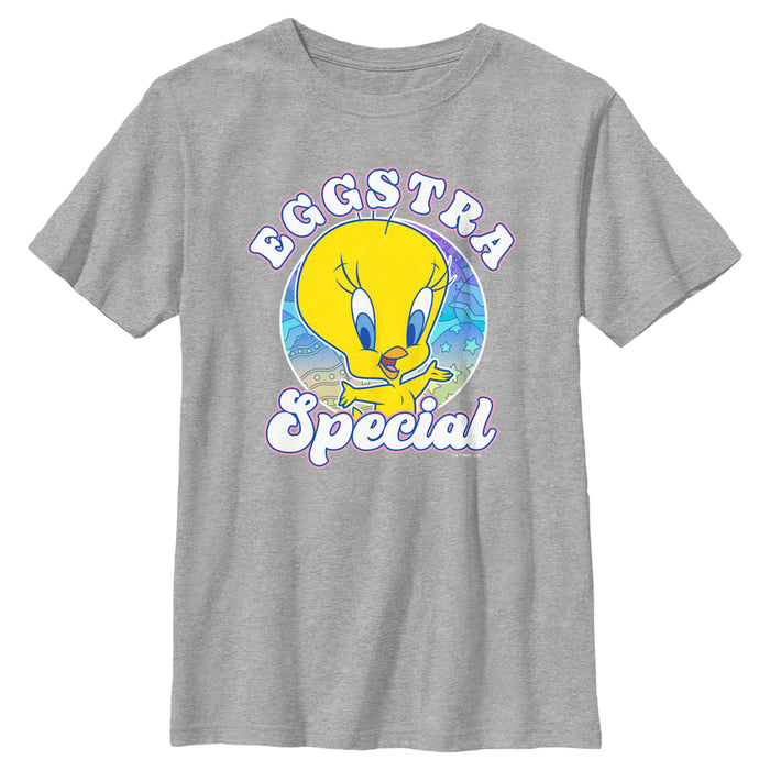 fifth sun Boy's Looney Tunes Easter Eggstar Special Tweety T-Shirt