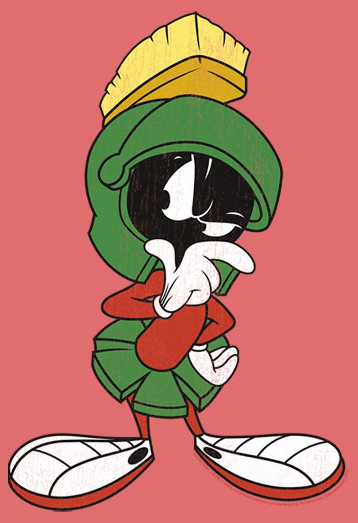 Fifth Sun Boy's Looney Tunes Marvin The Martian Thinking Performance Tee