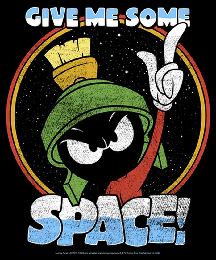 Fifth Sun Boy's Looney Tunes Some Space For Marvin T-Shirt