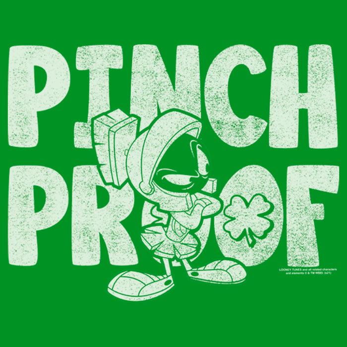 Fifth Sun Boy's Looney Tunes St. Patrick's Day Marvin The Martian Pinch Proof T-Shirt