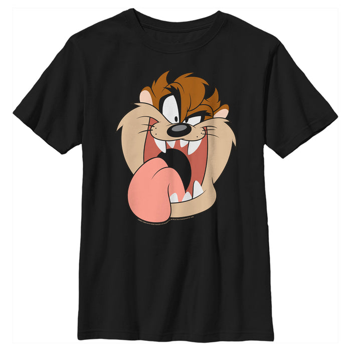 fifth sun Boy's Looney Tunes Tasmanian Devil Big Face T-Shirt