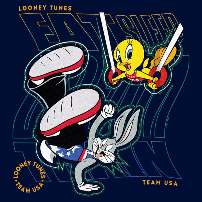 Fifth Sun Boy's Looney Tunes Tweety And Bugs Bunny Training T-Shirt