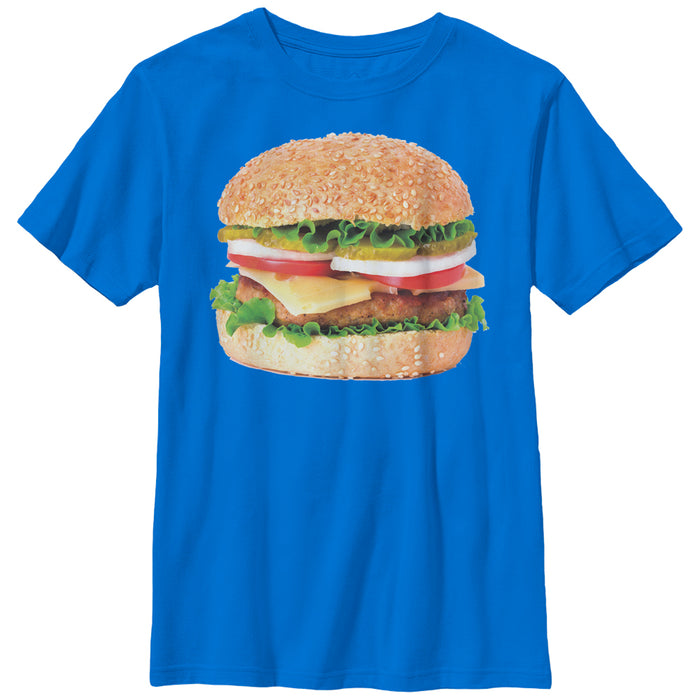 fifth sun Boy's Lost Gods Cheeseburger Love T-Shirt