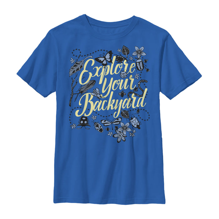 fifth sun Boy's Lost Gods Explore Your Backyard T-Shirt