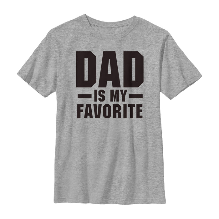 fifth sun Boy's Lost Gods Father's Day Dad is My Favorite T-Shirt