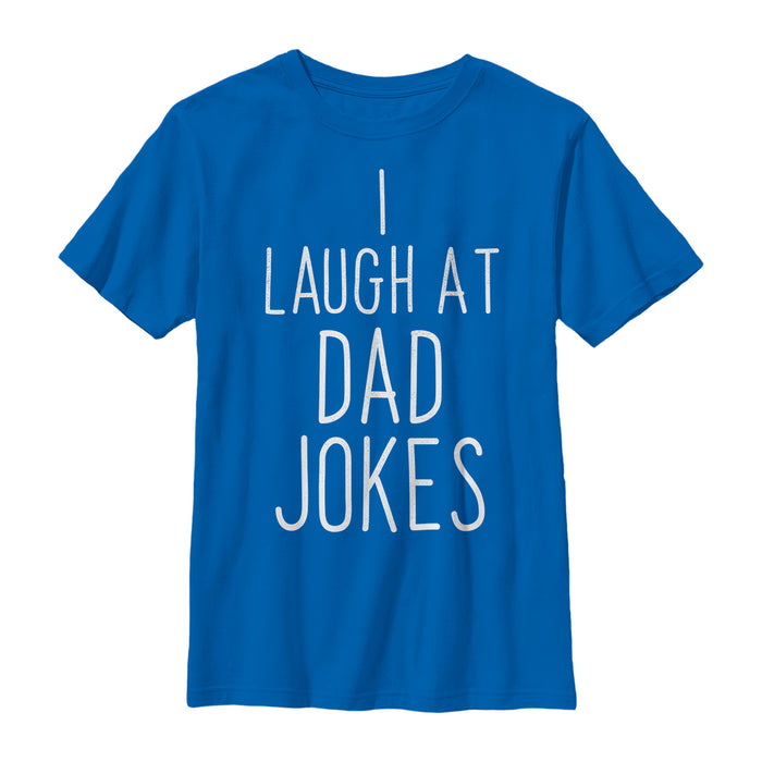 fifth sun Boy's Lost Gods Father's Day Laugh At Dad Jokes T-Shirt