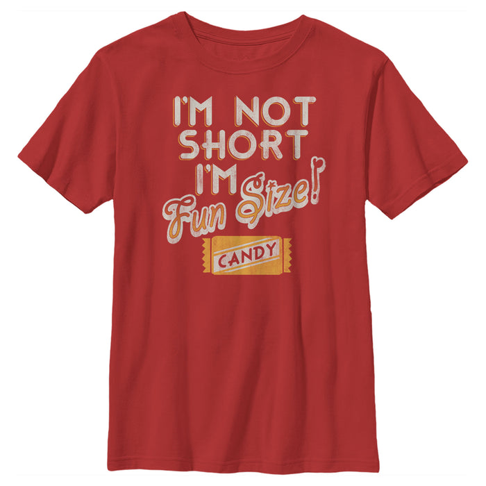 fifth sun Boy's Lost Gods Halloween Fun-Size Candy T-Shirt
