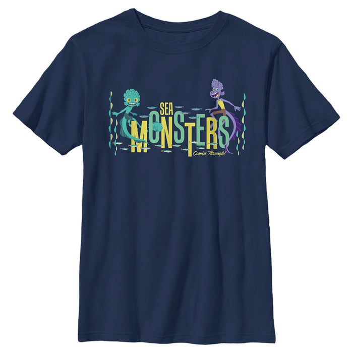 fifth sun Boy's Luca Sea Monsters Comin' Through T-Shirt
