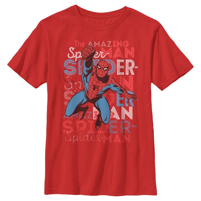 Fifth Sun Boy's Marvel Amazing Spider-Man Jump T-Shirt