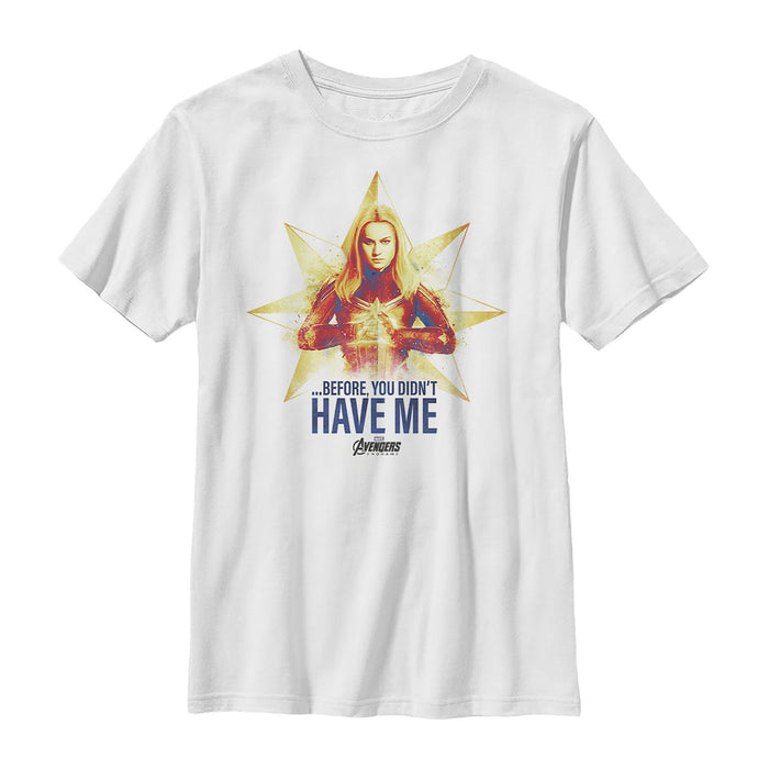 fifth sun Boy's Marvel Avengers: Endgame Before Captain Marvel T-Shirt