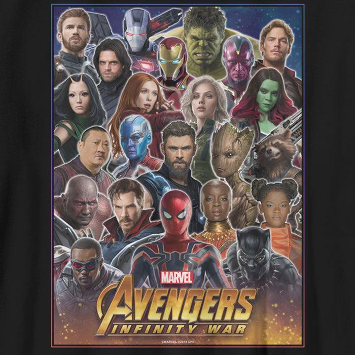 Fifth Sun Boy's Marvel Avengers: Infinity War Hero Collage T-Shirt