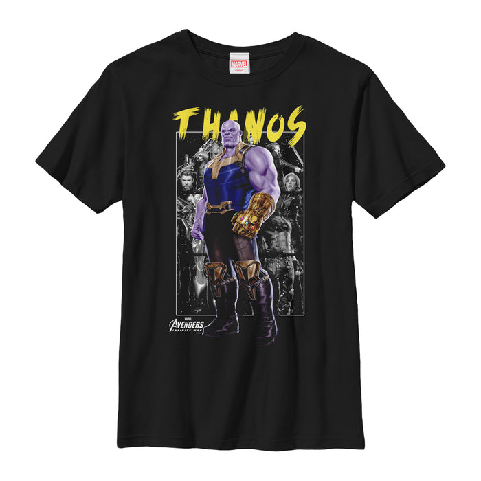 fifth sun Boy's Marvel Avengers: Infinity War Mad Titan T-Shirt