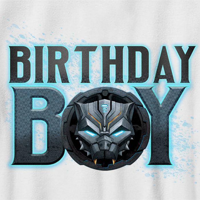 Fifth Sun Boy's Marvel Birthday Boy Panther T-Shirt