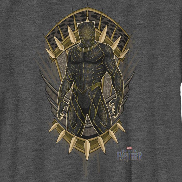 Fifth Sun Boy's Marvel Black Panther 2018 Claw Crest T-Shirt