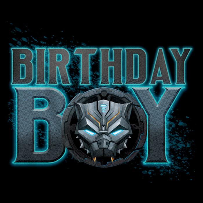 Fifth Sun Boy's Marvel Black Panther Mech Suit Birthday Pull Over Hoodie