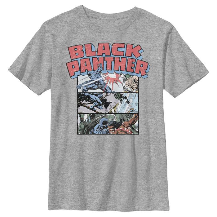 fifth sun Boy's Marvel Black Panther Panels T-Shirt
