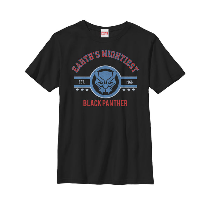 fifth sun Boy's Marvel Earth's Mightiest Panther T-Shirt