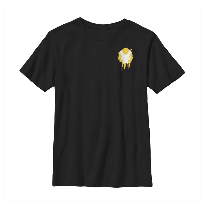 fifth sun Boy's Marvel Iron Man Venom Badge T-Shirt