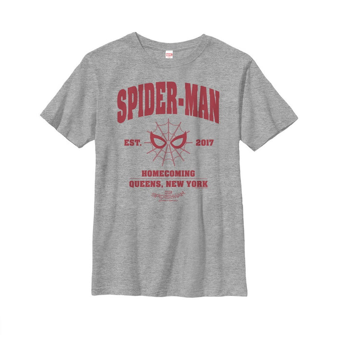 fifth sun Boy's Marvel Spider-Man: Homecoming Est. 2017 T-Shirt
