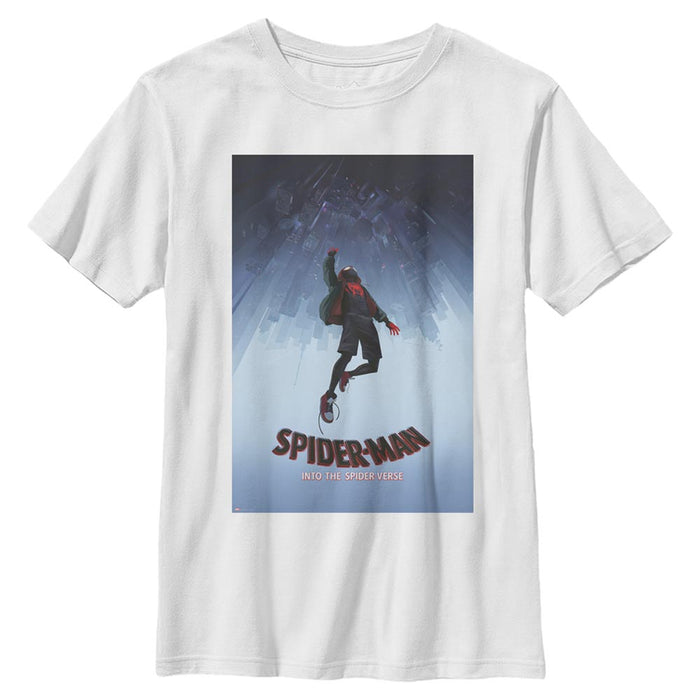 fifth sun Boy's Marvel Spider-Man: Into the Spider-Verse Fall T-Shirt