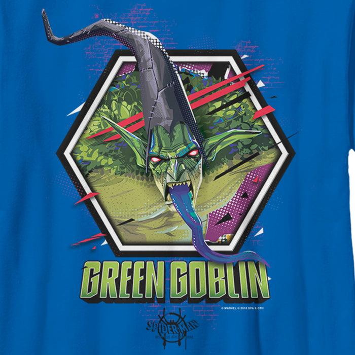 Fifth Sun Boy's Marvel Spider-Man: Into The Spider-Verse Green Goblin T-Shirt
