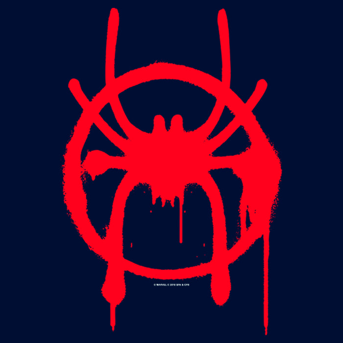 Fifth Sun Boy's Marvel Spider-Man: Into The Spider-Verse Symbol T-Shirt
