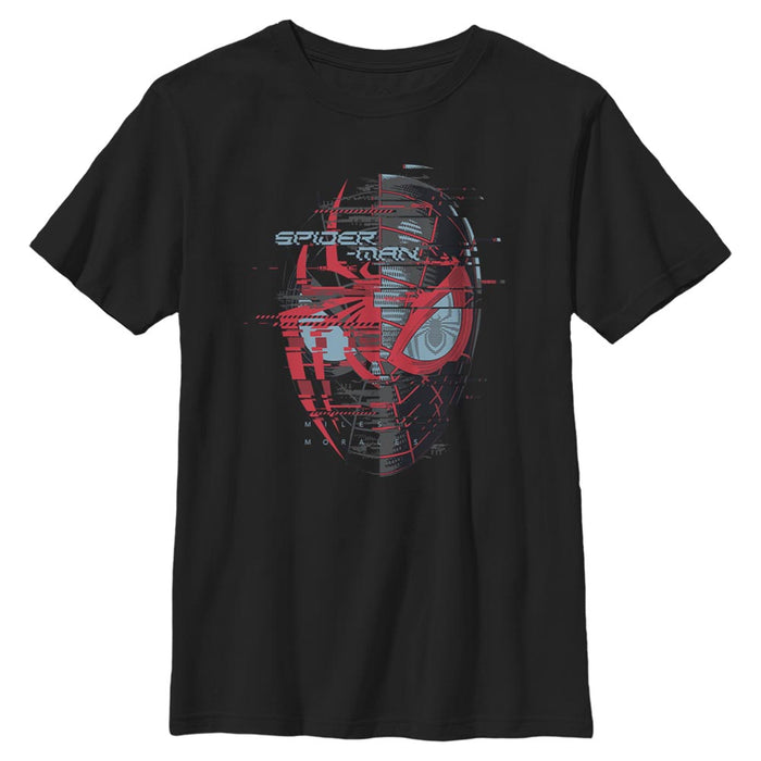 fifth sun Boy's Marvel Spider-Man: Miles Morales Hero Glitch T-Shirt