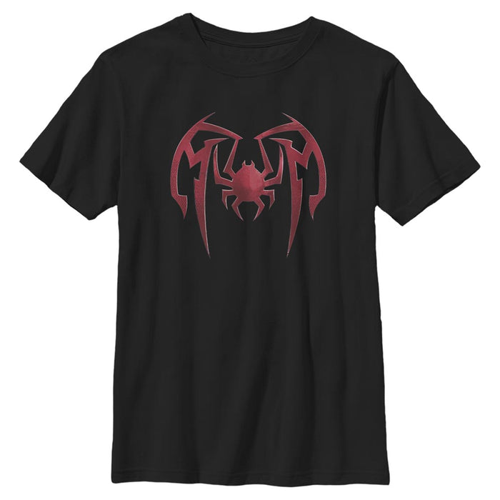 fifth sun Boy's Marvel Spider-Man: Miles Morales Mask Pattern T-Shirt