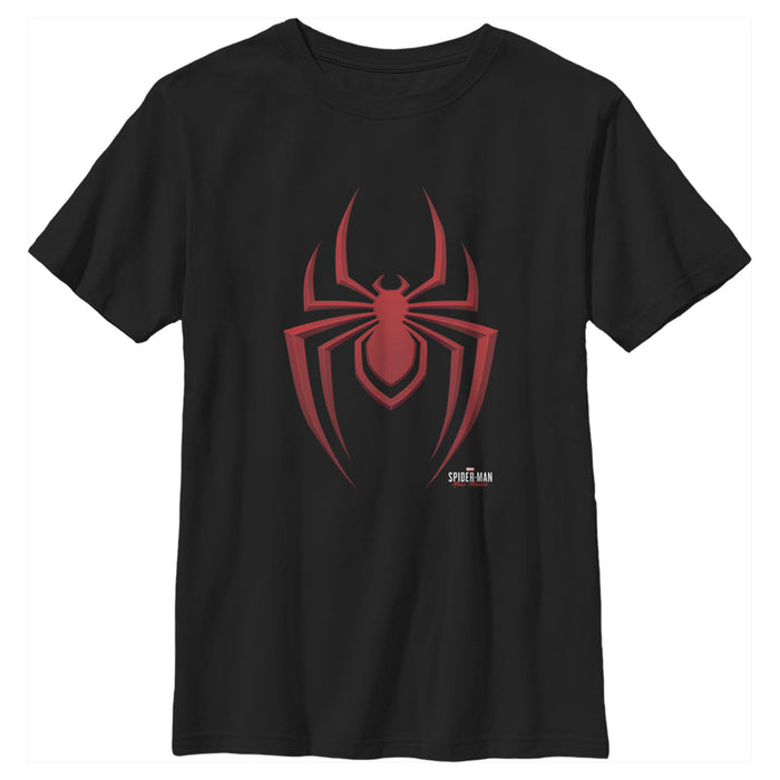 fifth sun Boy's Marvel Spider-Man: Miles Morales Spider Logo T-Shirt