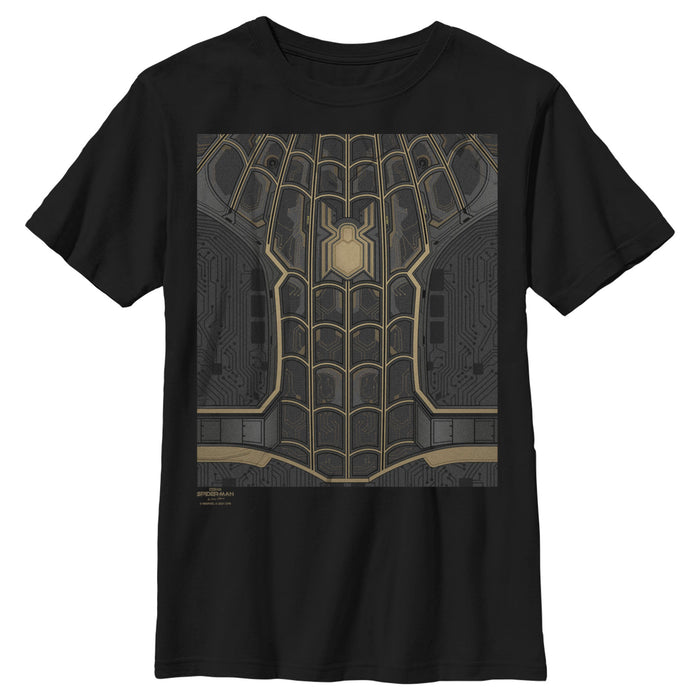 fifth sun Boy's Marvel Spider-Man: No Way Home Black Suit T-Shirt