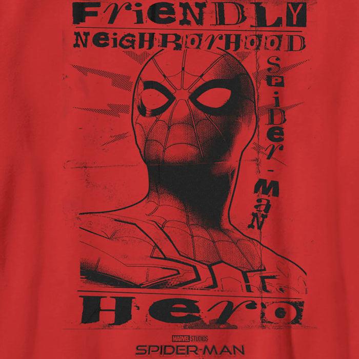 Fifth Sun Boy's Marvel Spider-Man: No Way Home Friendly Neighborhood Hero T-Shirt