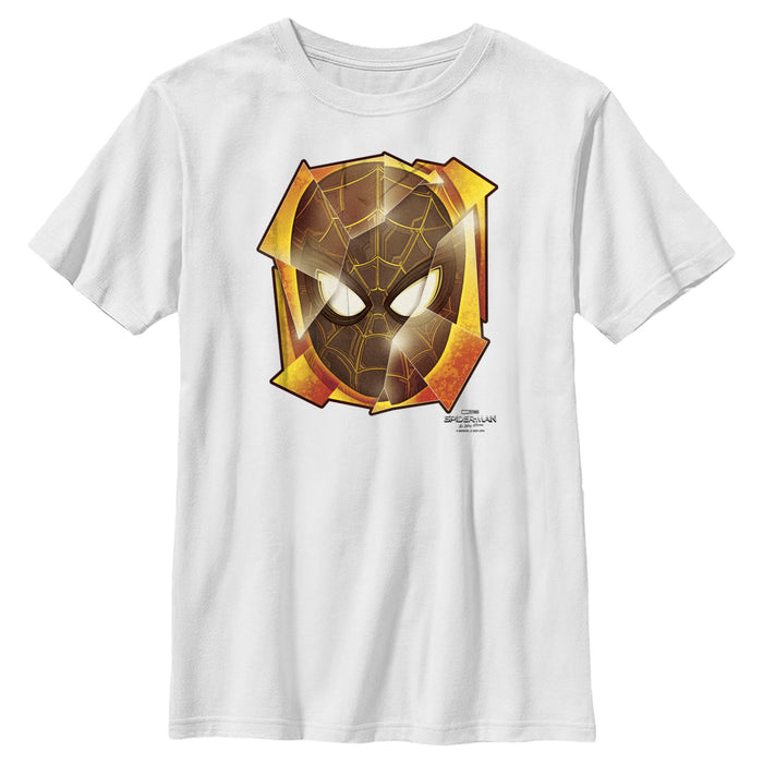 fifth sun Boy's Marvel Spider-Man: No Way Home Golden Mask T-Shirt