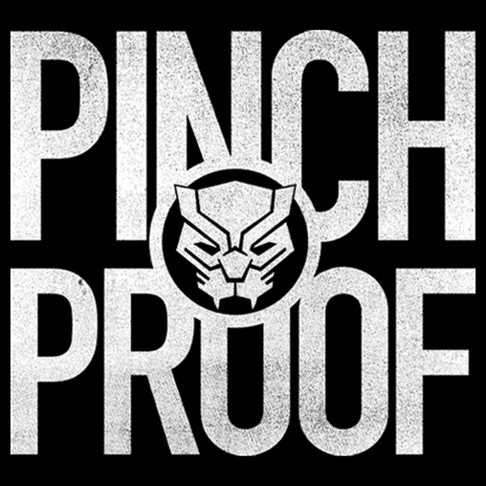 Fifth Sun Boy's Marvel St. Patrick's Day Black Panther Pinch Proof Pull Over Hoodie