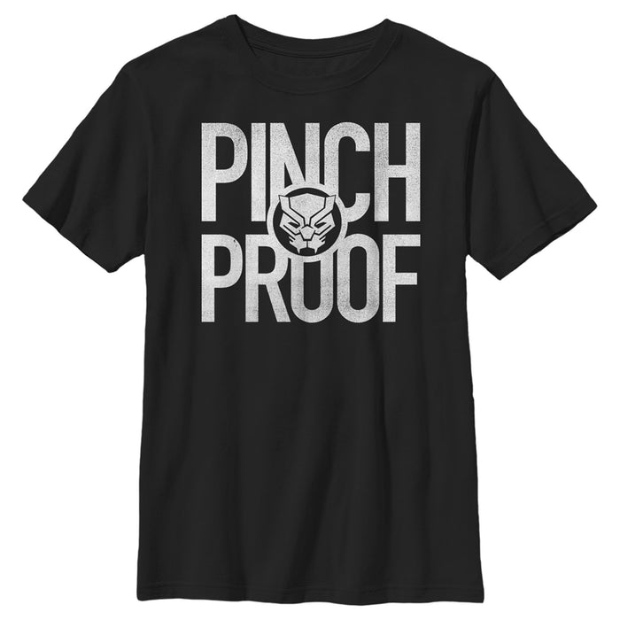 fifth sun Boy's Marvel St. Patrick's Day Black Panther Pinch Proof T-Shirt