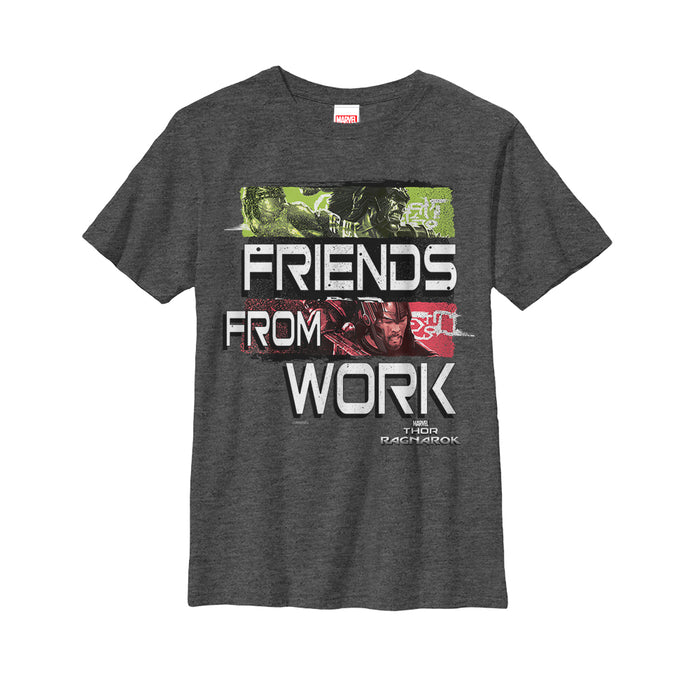 fifth sun Boy's Marvel Thor: Ragnarok Friend From Work T-Shirt