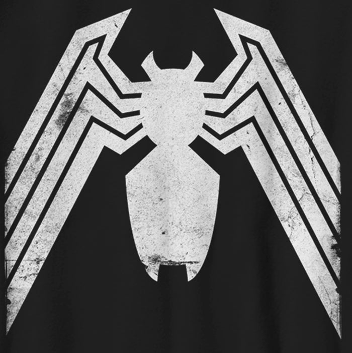Fifth Sun Boy's Marvel Venom Distressed Logo T-Shirt
