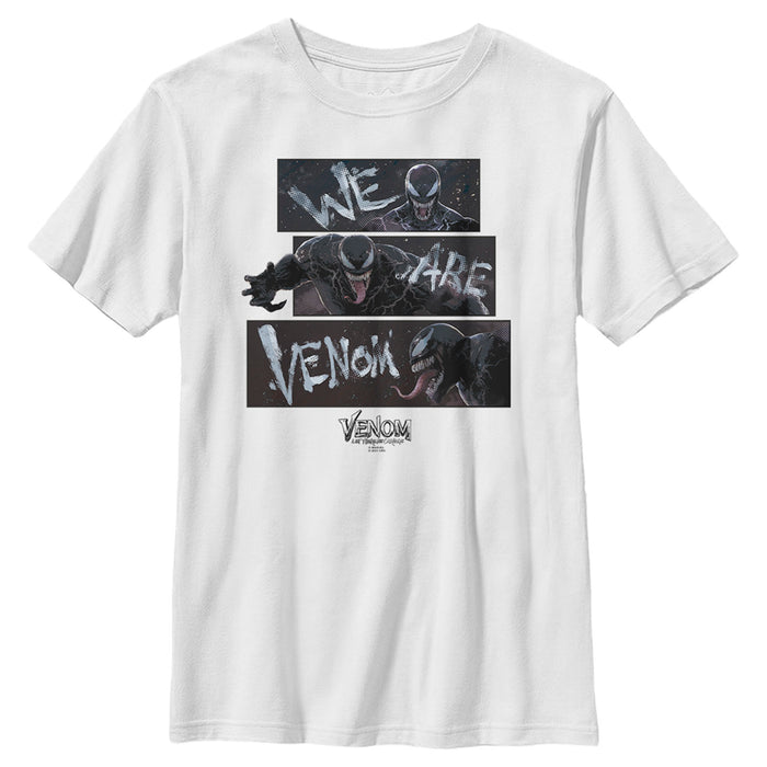 fifth sun Boy's Marvel Venom: Let There be Carnage We are Venom Comic T-Shirt
