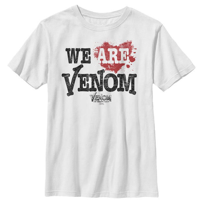 fifth sun Boy's Marvel Venom: Let There be Carnage We are Venom Heart T-Shirt