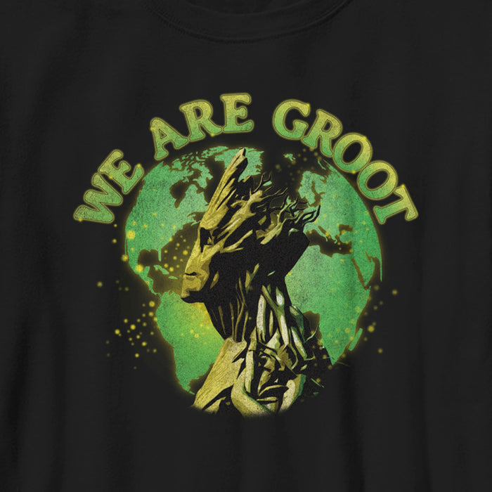 Fifth Sun Boy's Marvel We Are Groot Side Profile T-Shirt