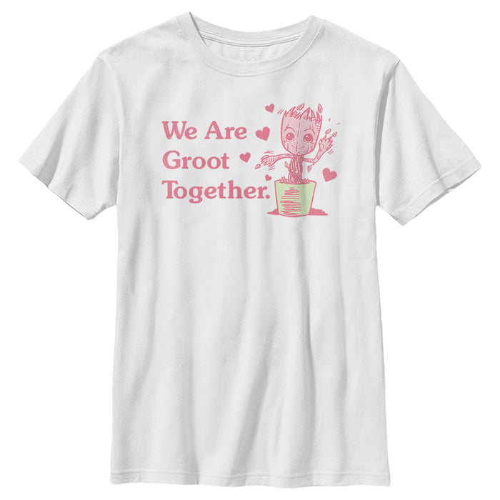 fifth sun Boy's Marvel We are Groot Together T-Shirt