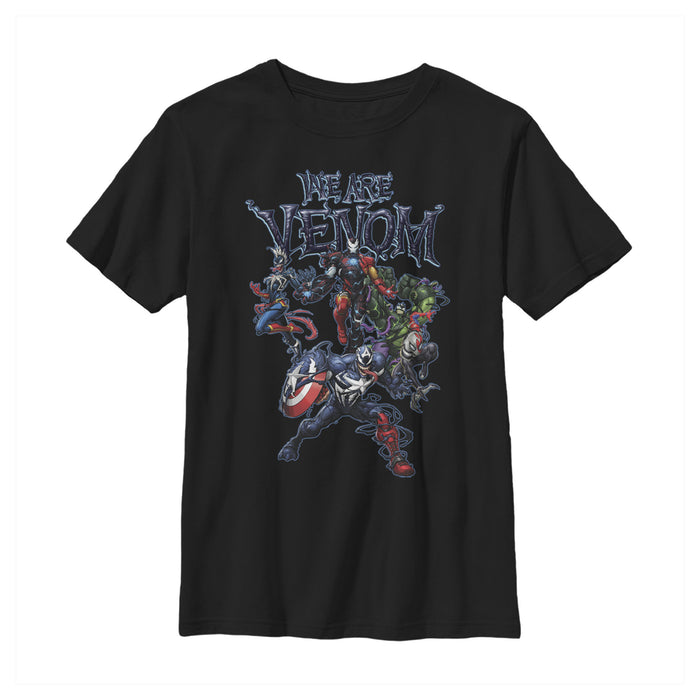fifth sun Boy's Marvel We Are Venom Character Menagerie T-Shirt
