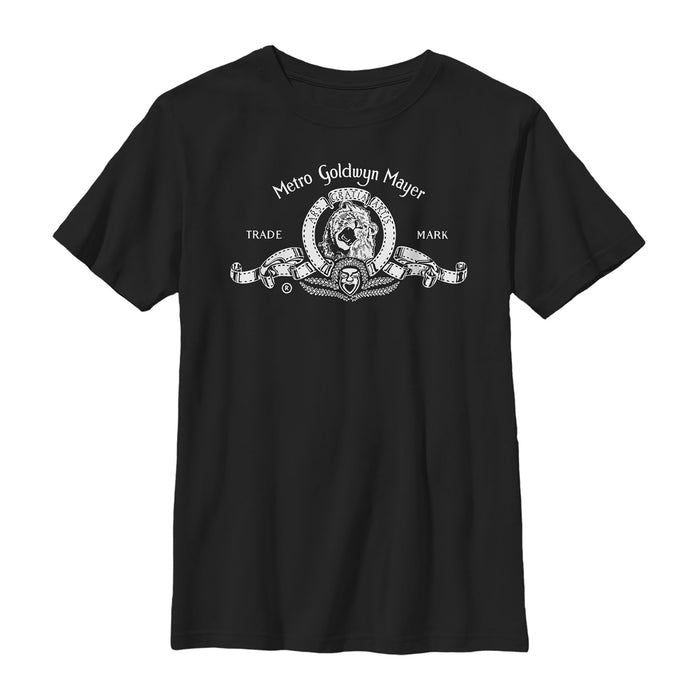 fifth sun Boy's MGM Studios Metrowyn Mayer Lion Logo T-Shirt